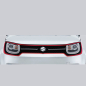 Preview: Frontgrill-Umrandung für den SUZUKI IGNIS in rot